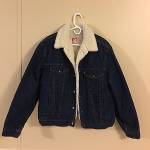 Vintage Lined Levi’s Denim Jacket 42R